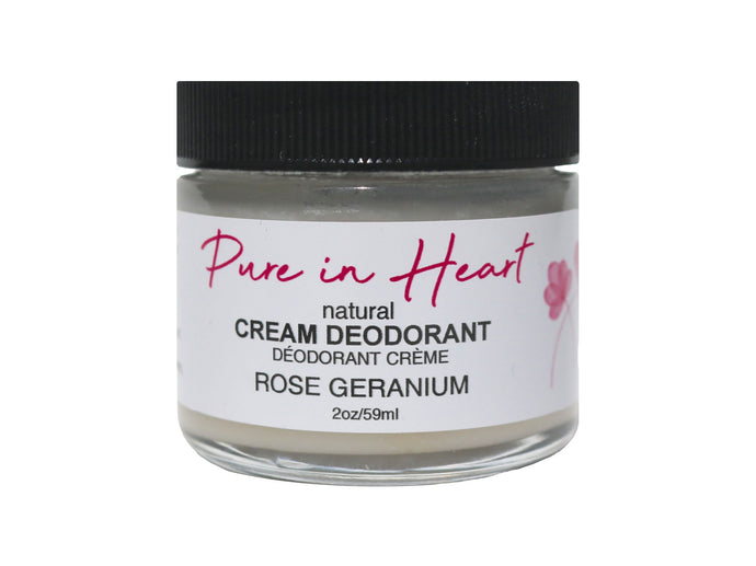 CREAM DEODORANT rose geranium